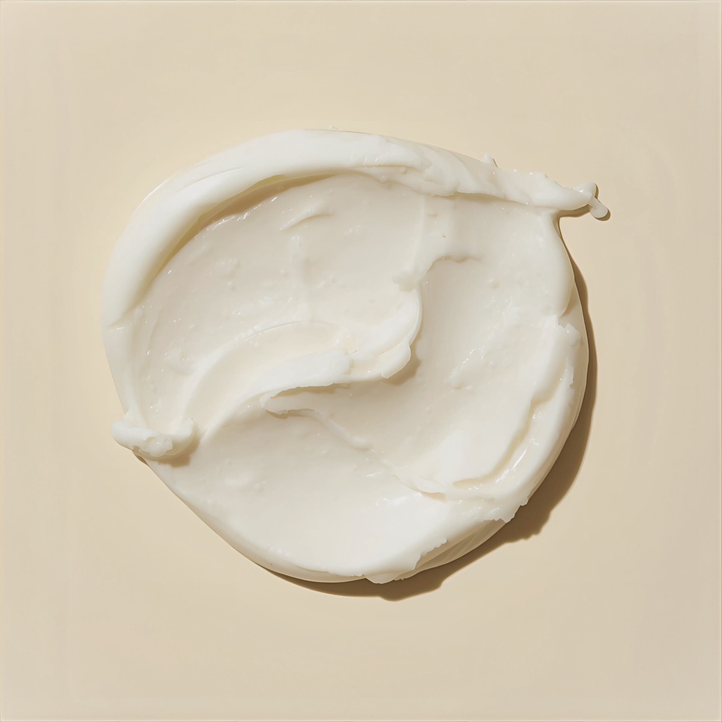 Handy Cream on tan surface